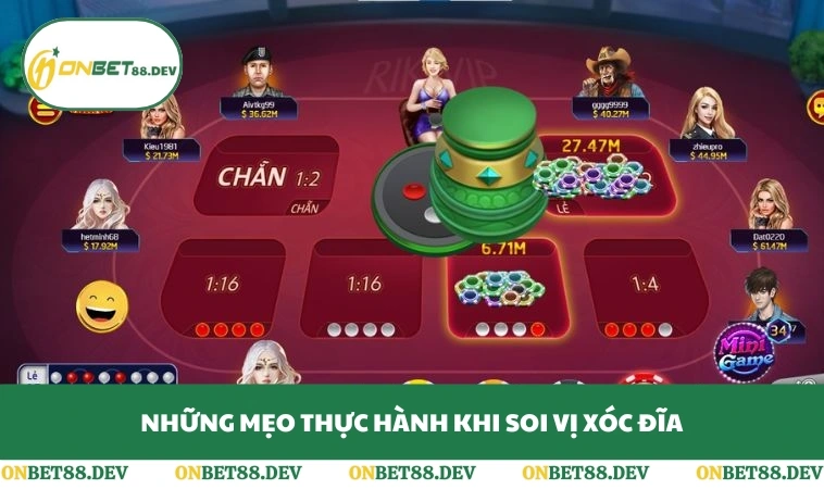 Những mẹo thực hành khi soi vị xóc đĩa